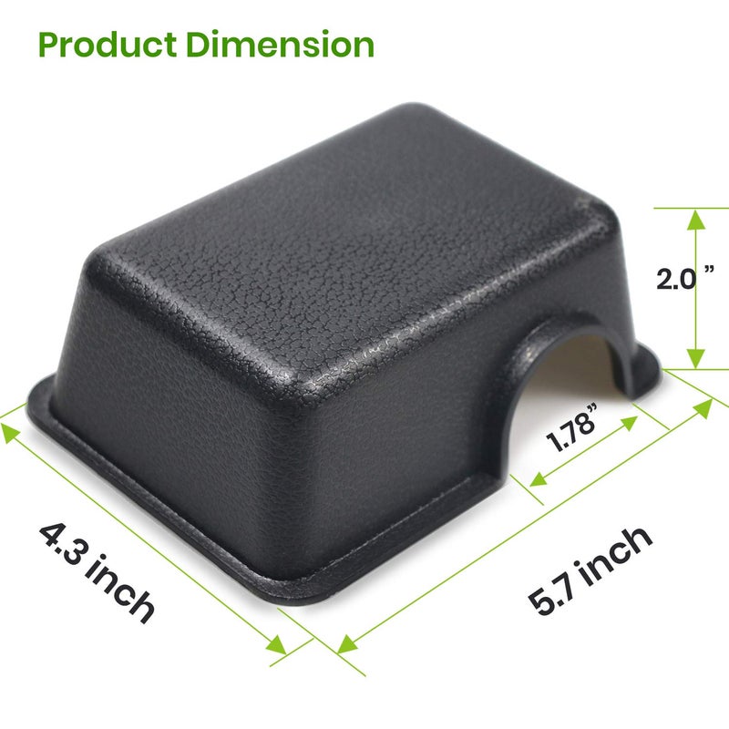 VOBRAMY Reptile Hide Box Feel Secure and Safe Gecko Hide Durable Material Easy to Clean Snake Hide Box (Small Size) - Image 3